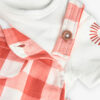 Plaid baby set - Image 2
