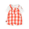 Plaid baby set