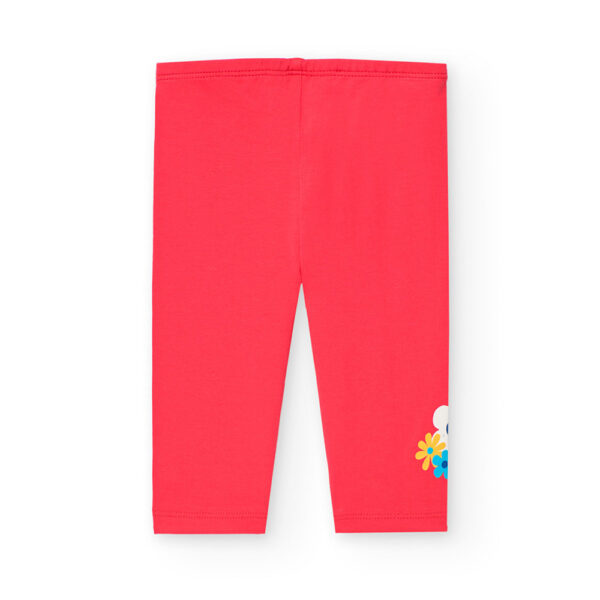Plain magenta leggings