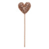 Pink Sequin Hearts Wand