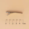 Barrette grand noeud princesse rose gaze – Image 3