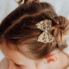 Liberty Feather Meadow Ribbon Bow Barrette - Image 2