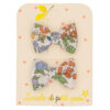 Lib. Nancy Ann Clem Mini Butterfly Hair Clips