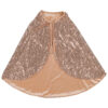 Pink sequin cape