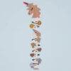 Unicorn Wall Mounted Hair Clip Holder - Image 2