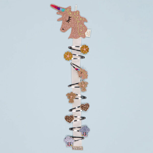 Porte-barrettes mural Licorne