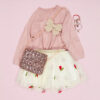 Pink sequin handbag - Image 2