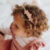 Glitter headband Pink sakura flowers - Image 2
