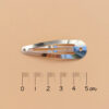 Liberty Feather Meadow Ribbon Bow Barrette - Image 3