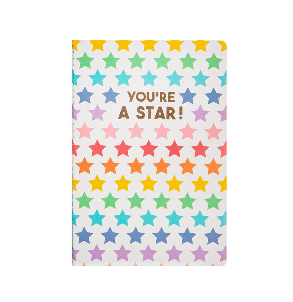 Carnet Rainbow Stars