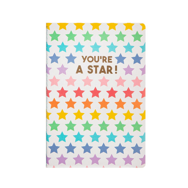 Carnet Rainbow Stars