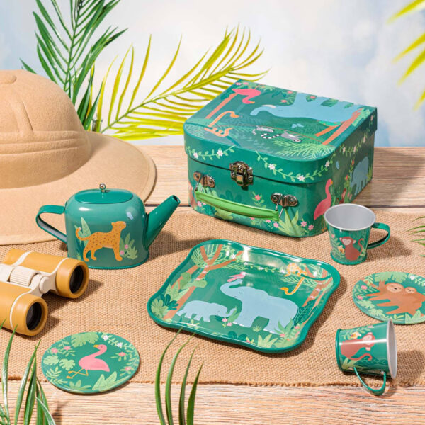 Jungle Friends tea set