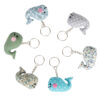 Vintage Mini Whale Keychain