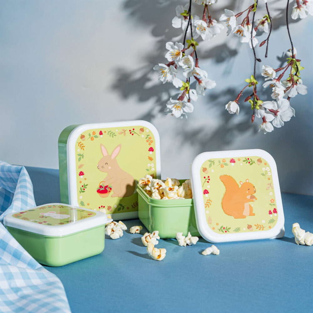 Set of 3 Garden Friends Lunch Boxes - Image 2
