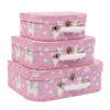 Set de 3 valises Rainbow Unicorn