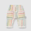 Striped baby pants