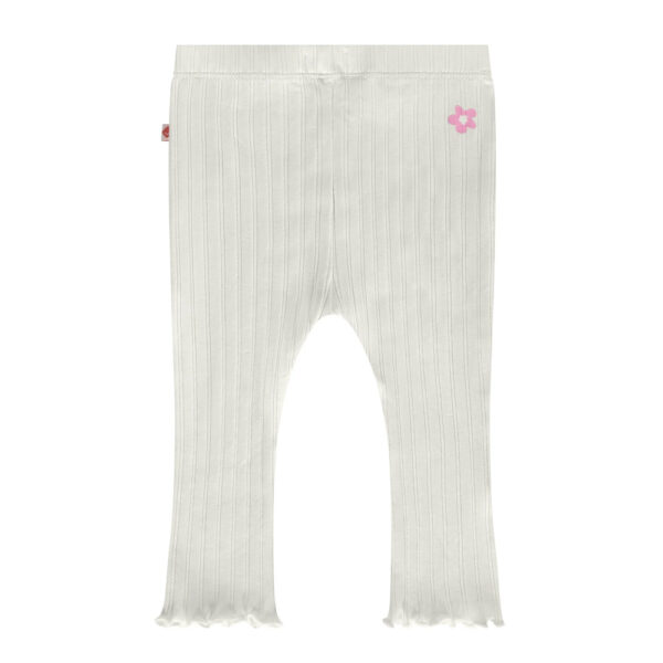 Pantalon legging rib bébé uni