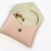 Mini leather clutch with sugar heart - Image 2