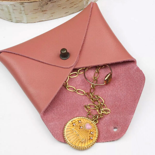 Mini pochette cuir pampa