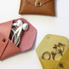 Mini pochette cuir trefle savora – Image 2