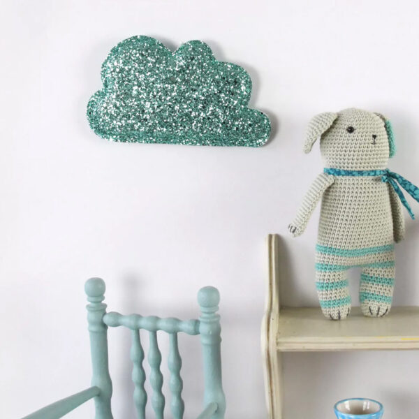 Lagoon glitter cloud