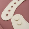 Bavettes en silicone fleurs (x2) – Image 2