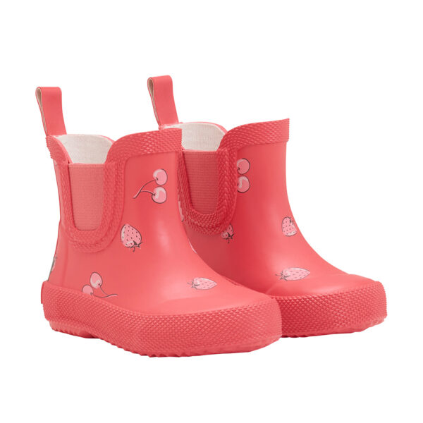 Bottes de pluie courtes imprimées fruits