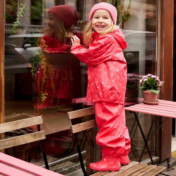 Bottes de pluie hautes imprimées fruits