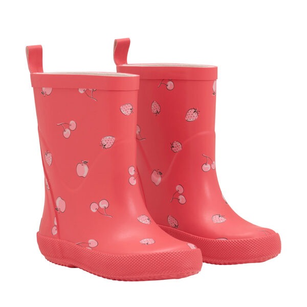 Bottes de pluie hautes imprimées fruits
