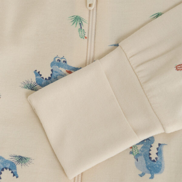 Pyjama bébé long crocodiles