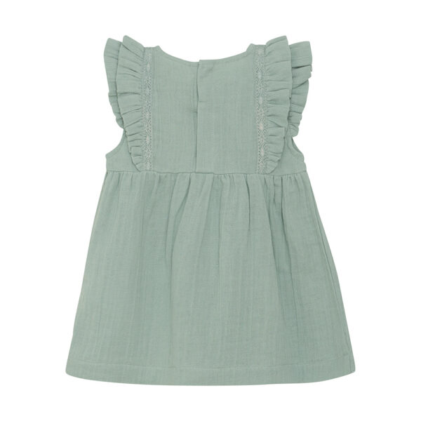 Robe mc bébé unie en gaze de coton