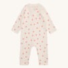 Strawberry Print Baby Pajamas
