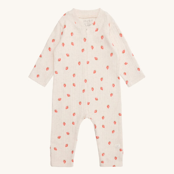 Pyjama bébé imprimé fraises