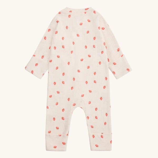 Pyjama bébé imprimé fraises