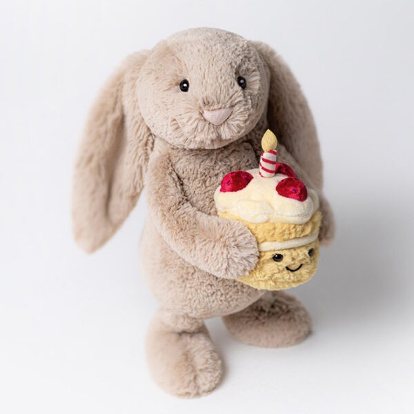 Bashful Beige Bunny Birthday