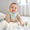 Happy Fruits Lemon Bandana Bibs (x2) - Image 2