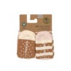 Chaussettes anti-slip rose/caramel – Image 4