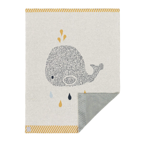 Couverture Laessig Baleine
