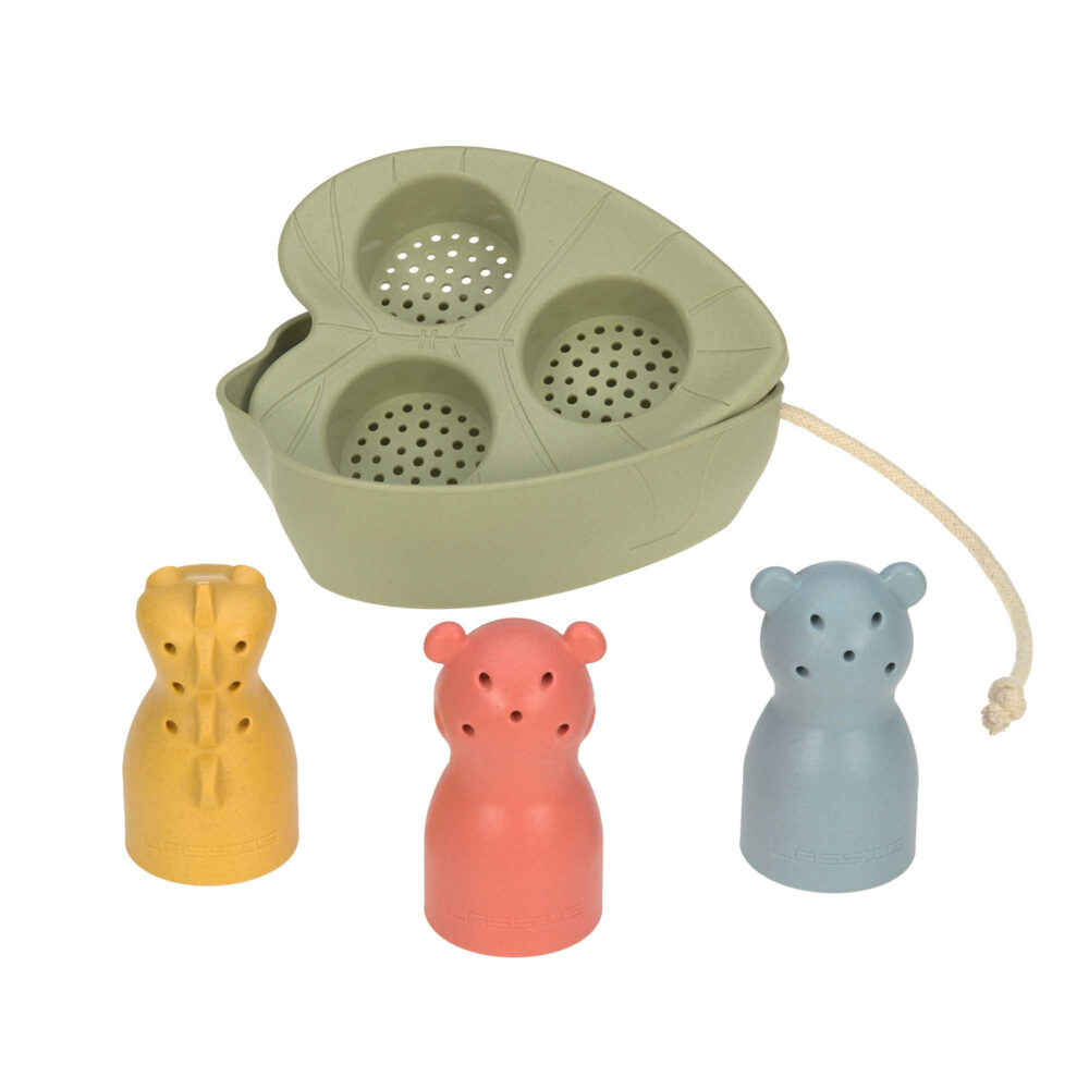 Panda, Hippo, Croco bath toy set - Image 2
