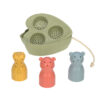 Panda, Hippo, Croco bath toy set - Image 2
