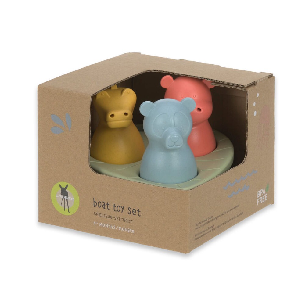 Panda, Hippo, Croco bath toy set - Image 4