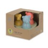 Panda, Hippo, Croco bath toy set - Image 4