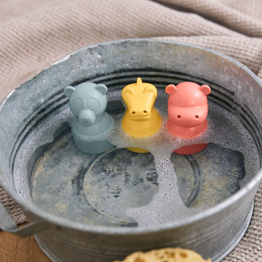 Panda, Hippo, Croco bath toy set - Image 5