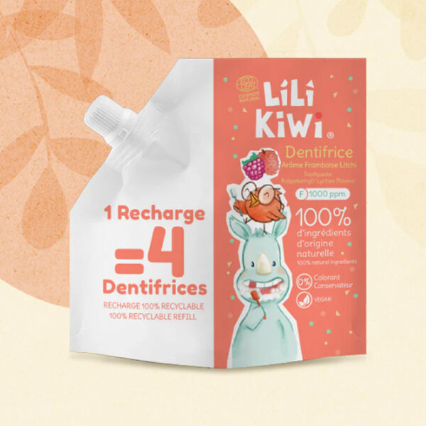 Recharge dentifrice Framboise Litchi