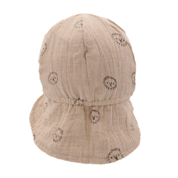 Baby hat in lion swaddle