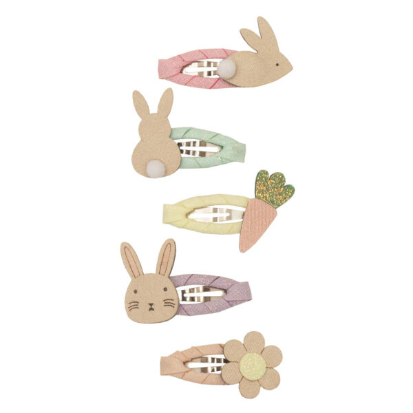 Barrettes Easter mini clic clacs