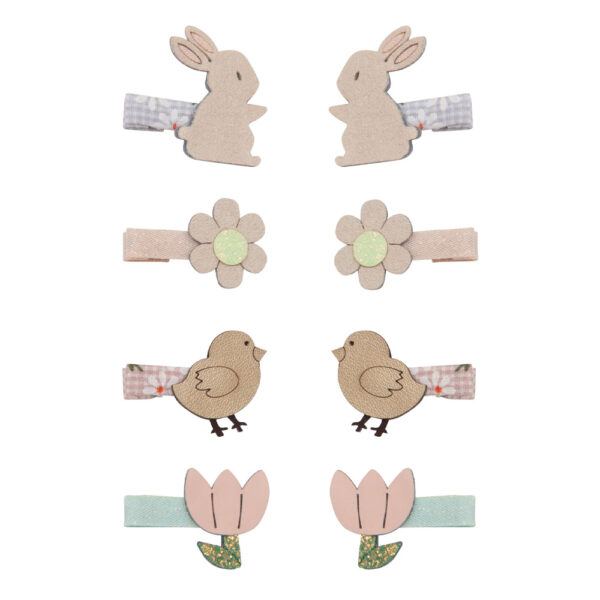Barrettes Easter mini clips
