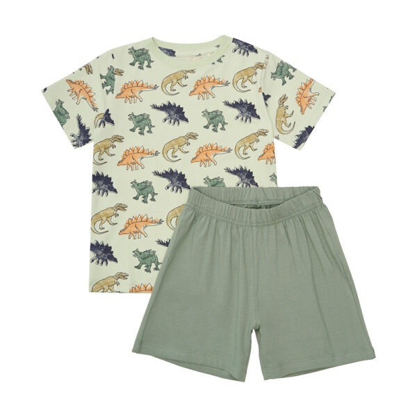 Pyjama court imprimé dinosaures