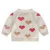 Baby cardigan with hearts - Image 2