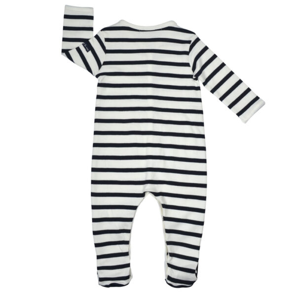 Babygro marinière avec pieds